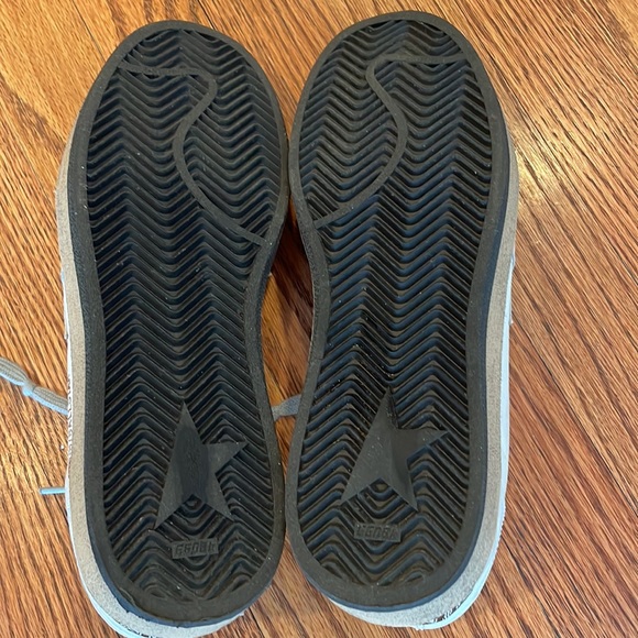 Golden Goose Ballstars white with light pink star sz 39 - Picture 11 of 13